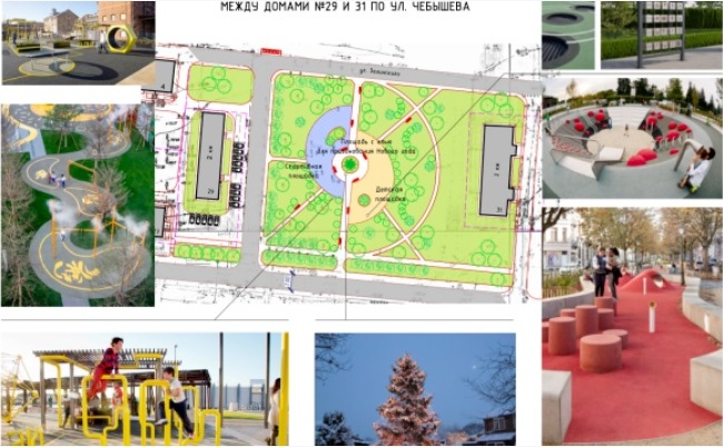 Территория в Копаево – участник программы «Формирование комфортной городской среды»